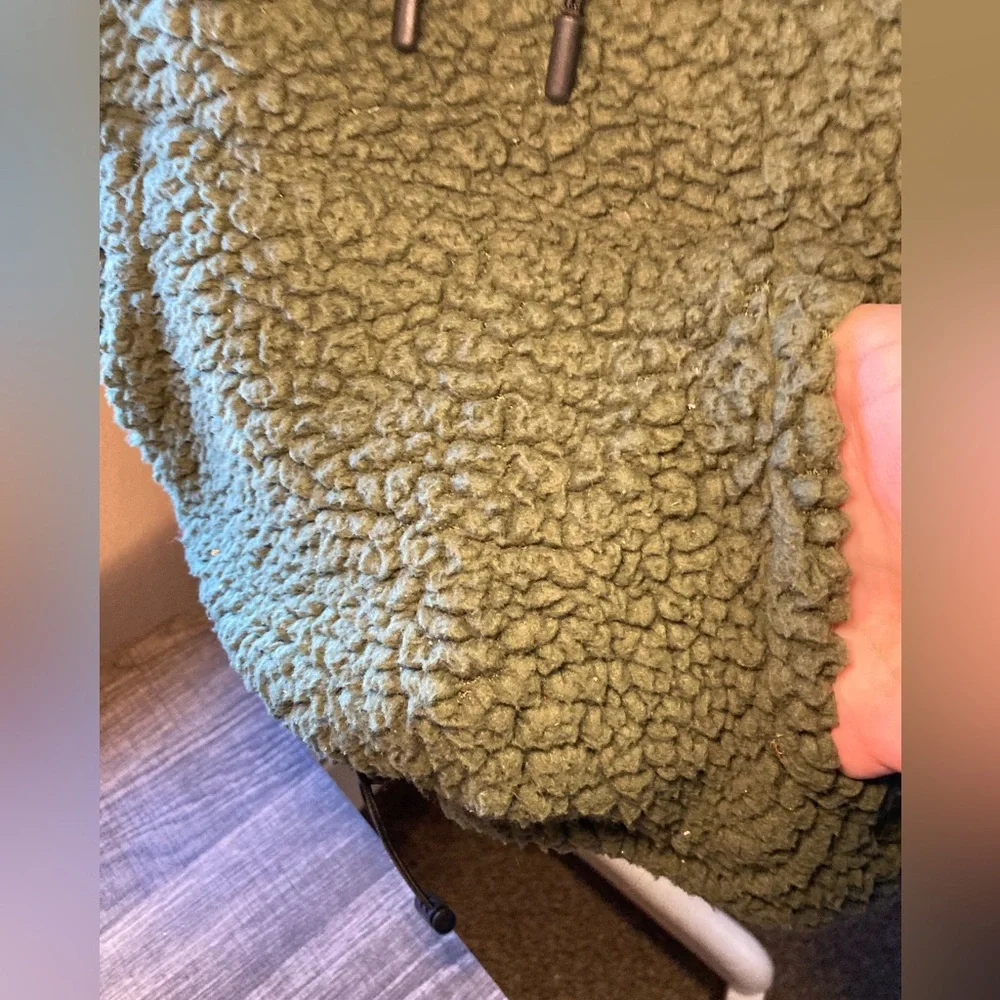 No Boundries Forest green fleece, size L/G 11-13 - Picture 5 of 7